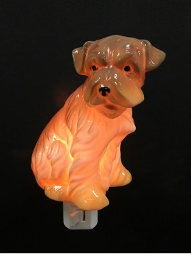 Terrier Night Light with Gift Box